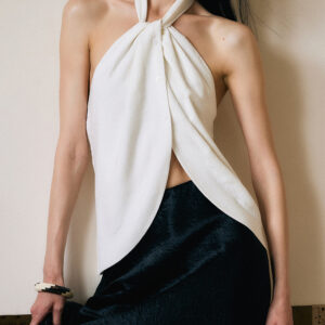 Halter Twist Tank Top