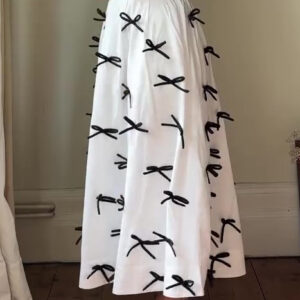 Free Waist Tight Bow Skirt